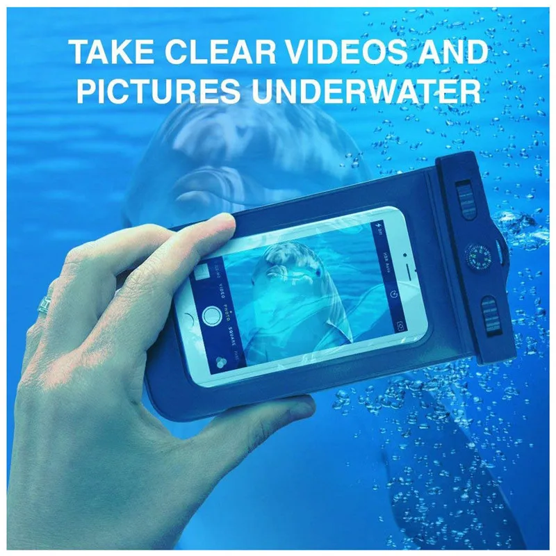 Universal Mobile Phones Waterproof Pouch Phone Cases Armband Dry Bag Pouch With Rope Use For Swimming Photograph Underwater
Universal Mobile Phones Waterproof Pouch Phone Cases Armband Dry Bag Pouch With Rope Use For Swimming Photograph Underwater