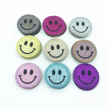 90pcs/10 sets Wholesale 6.4*6.4cm Cartoon Stickers DIY Embroidery Smile Face Patches Circle Clothes Decoration Iron Patch
90pcs/10 sets Wholesale 6.4*6.4cm Cartoon Stickers DIY Embroidery Smile Face Patches Circle Clothes Decoration Iron Patch