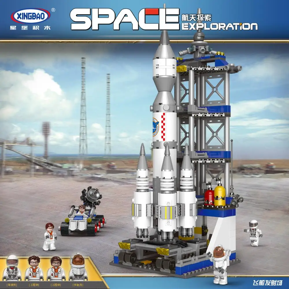 XINGBAO Space Exploration Series The Satellite landed Shuttle Model Set aerospace Building Blocks Bricks Toys Gifts With Legaoly
XINGBAO Space Exploration Series The Satellite landed Shuttle Model Set aerospace Building Blocks Bricks Toys Gifts With Legaoly