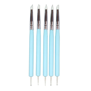Practical Boutique 5 X 2 Way Ball Styluses Dotting Tool Silicone Color Shaper Brushes Pen for Polymer Clay Pottery Modeling Sc
Practical Boutique 5 X 2 Way Ball Styluses Dotting Tool Silicone Color Shaper Brushes Pen for Polymer Clay Pottery Modeling Sc