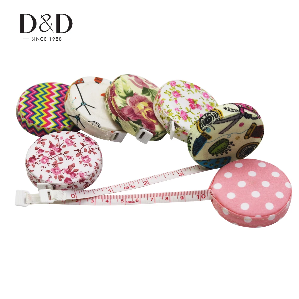 1.5m/60in Retractable Soft Flat Measuring Ruler Sewing Tailor Tape Measure Fabric Covered Sewing Tools
1.5m/60in Retractable Soft Flat Measuring Ruler Sewing Tailor Tape Measure Fabric Covered Sewing Tools