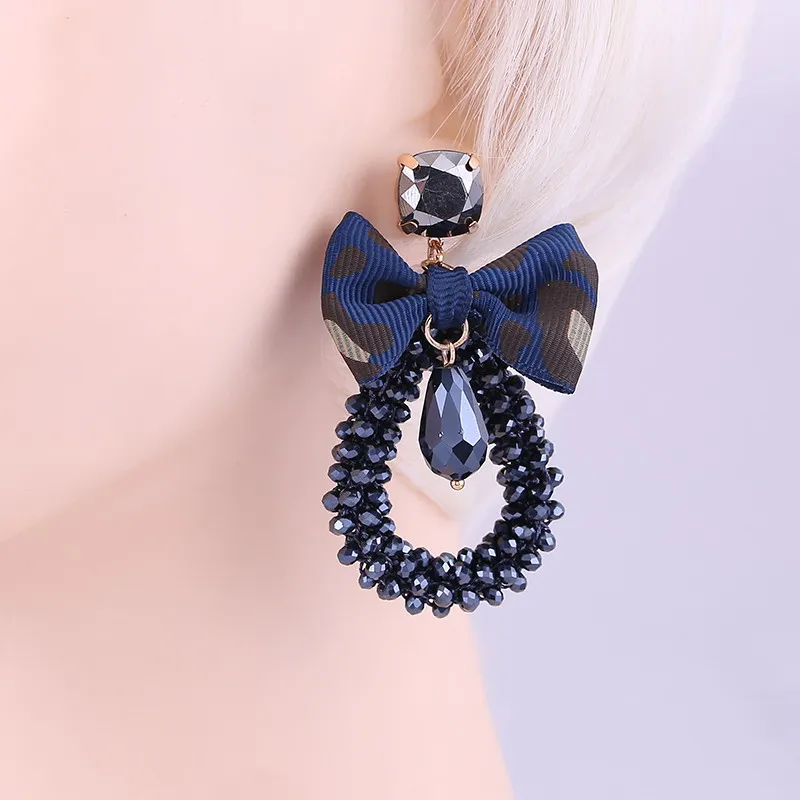 Drop Earrings for woman Cymbidium