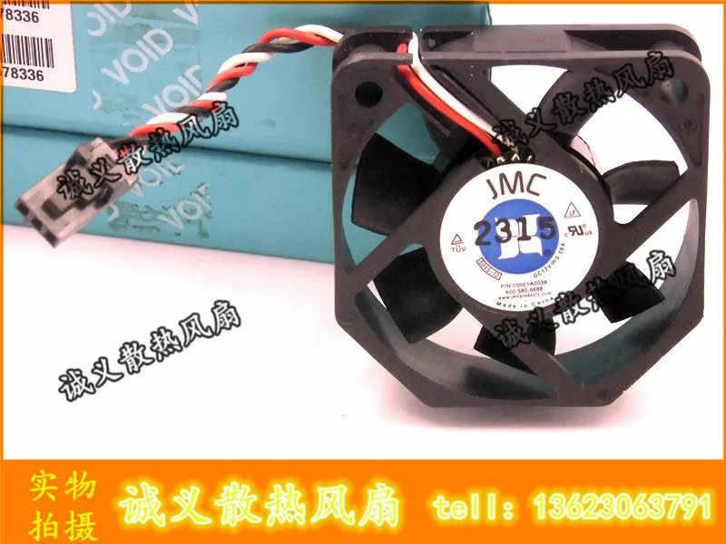 Free Shipping!JMC 5015 fan 5015-12 12V 0.08A ultra-quiet the CPU chassis cooling fan 05001A0038
Free Shipping!JMC 5015 fan 5015-12 12V 0.08A ultra-quiet the CPU chassis cooling fan 05001A0038