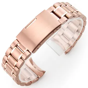 Stainless steel band new man Rose gold golde Arc mouth strap metal strap Folding clasp for Seiko Tissot 20mm 22mm Exempt postage
Stainless steel band new man Rose gold golde Arc mouth strap metal strap Folding clasp for Seiko Tissot 20mm 22mm Exempt postage