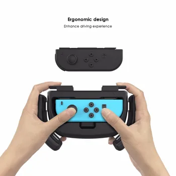 Gamesir W60S134 Racing Wheel Joy-Con Grip for Nintendo Switch, Wear-resistant Switch Joy-con Handle Protect Case, Black
Gamesir W60S134 Racing Wheel Joy-Con Grip for Nintendo Switch, Wear-resistant Switch Joy-con Handle Protect Case, Black
