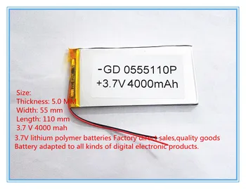 best battery brand Free shipping 3.7 V lithium polymer battery 4000 mah large-capacity PDA tablet PC MID 5055110
best battery brand Free shipping 3.7 V lithium polymer battery 4000 mah large-capacity PDA tablet PC MID 5055110