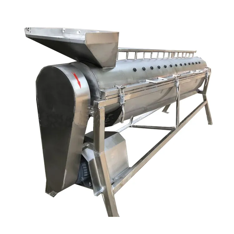 Automatic chicken feet yellow skin peeling machine chicken feet claw production line
Automatic chicken feet yellow skin peeling machine chicken feet claw production line
