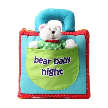Baby Infant Cloth Book Early Learning Toys Good Night 3D Story Books with Handles Soft Safe Baby Educational Gift
Baby Infant Cloth Book Early Learning Toys Good Night 3D Story Books with Handles Soft Safe Baby Educational Gift