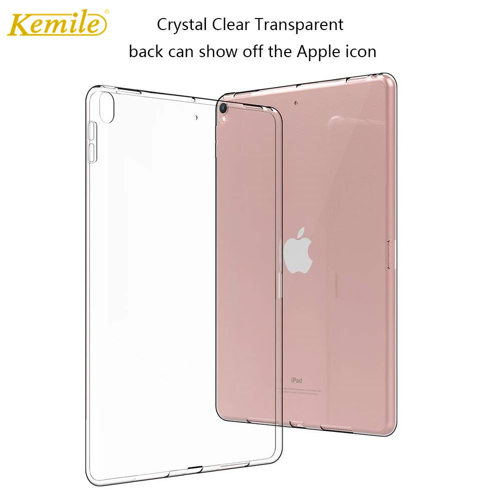 Kemile Case for iPad Pro 10.5 Soft Skin Flexible Bumper Transparent TPU Rubber Back Cover Protector for Apple iPad 10.5 Case
Kemile Case for iPad Pro 10.5 Soft Skin Flexible Bumper Transparent TPU Rubber Back Cover Protector for Apple iPad 10.5 Case