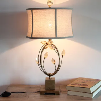 Modern Desk Lamps Led Crystal Table Lamps Cloth Lampshade Marble Base Bedroom Bedside Living Room Restaurant Table Lights Decor
Modern Desk Lamps Led Crystal Table Lamps Cloth Lampshade Marble Base Bedroom Bedside Living Room Restaurant Table Lights Decor
