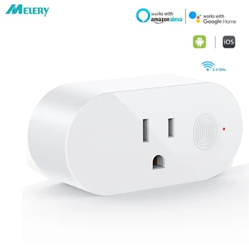 Smart Power Plug Wifi Outlet Socket Energy Monitor 16A Timing Function Works with Alexa Echo,Google Home,IFTTT Homekit
Smart Power Plug Wifi Outlet Socket Energy Monitor 16A Timing Function Works with Alexa Echo,Google Home,IFTTT Homekit
