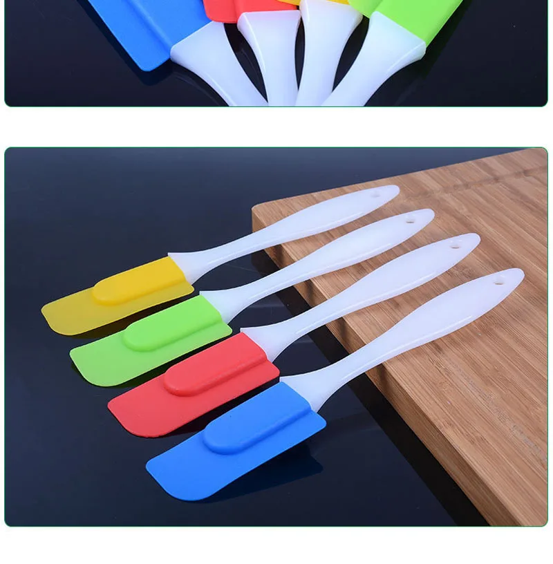 Kitchen Silicone Cream Butter Cake Spatula Mixing Batter Scraper Brush Butter Mixer Cake Brushes Baking Tool Kitchenware
Kitchen Silicone Cream Butter Cake Spatula Mixing Batter Scraper Brush Butter Mixer Cake Brushes Baking Tool Kitchenware