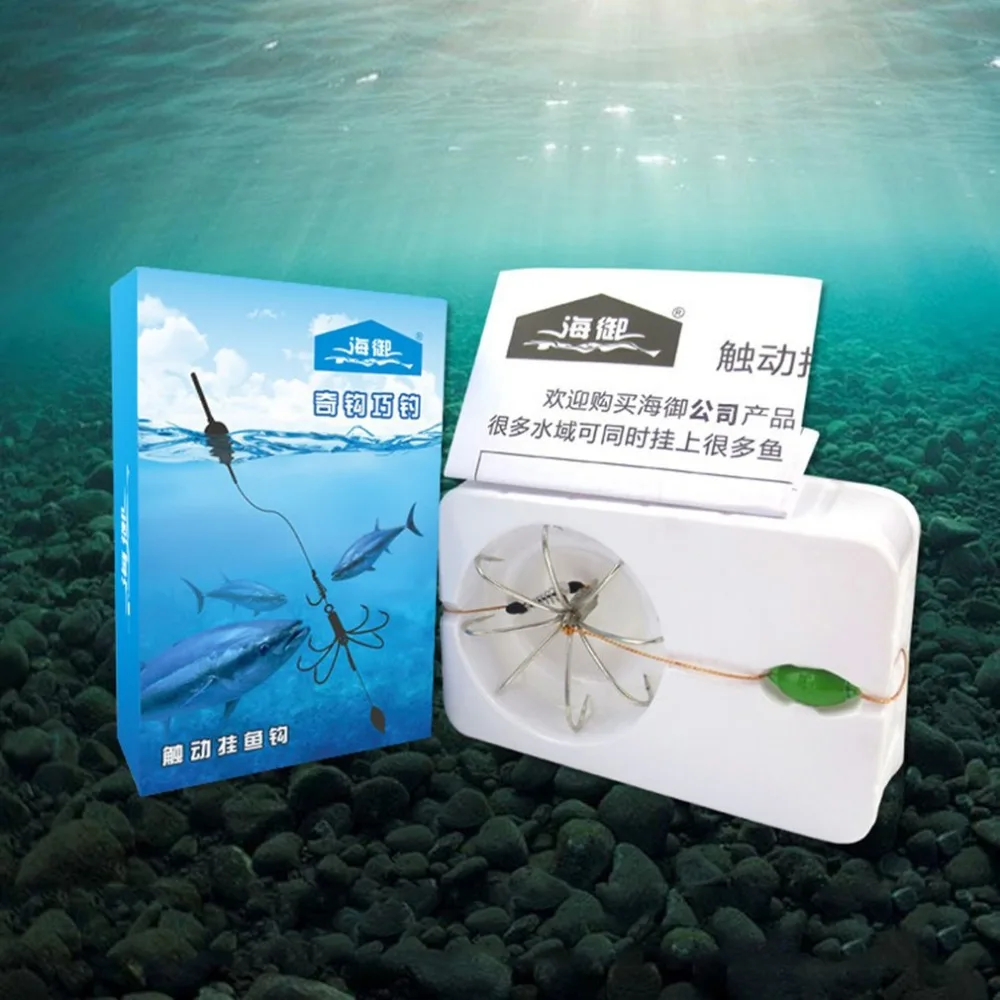 Excellent 8 In 1 Hook With Environmental Plumb Bob Automatic Fishing Hook Portable Full Speed Fish Accessories
Excellent 8 In 1 Hook With Environmental Plumb Bob Automatic Fishing Hook Portable Full Speed Fish Accessories