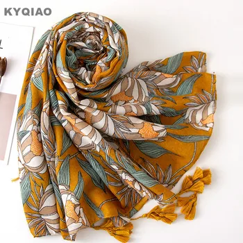 KYQIAO women floral hijab scarf female autumn winter Spain style long boho hippie print head scarf neckerchief kerchief cloud
KYQIAO women floral hijab scarf female autumn winter Spain style long boho hippie print head scarf neckerchief kerchief cloud