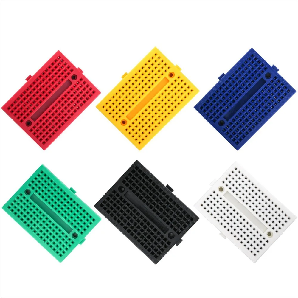 SYB-170-Mini-Solderless-Prototype-Experiment-Test-Breadboard-170-Tie-points-35-47-8-5mm-for-(2)