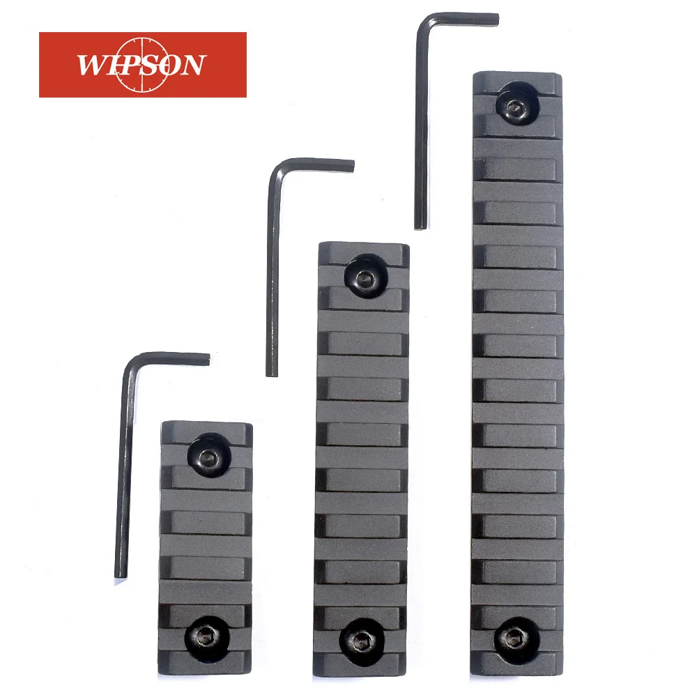 WIPSON Picatinny Weaver Rail For KeyMod Handguard Scope Mount Base Accessories M-Lok Aluminum Alloy 5-slot 9-slot 13-slot
WIPSON Picatinny Weaver Rail For KeyMod Handguard Scope Mount Base Accessories M-Lok Aluminum Alloy 5-slot 9-slot 13-slot