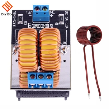 DC 5V 12V ZVS Low Voltage Induction Heating Power Supply Module Induction Heating Board Tesla Jacob's Ladder Heating Coil 120W
DC 5V 12V ZVS Low Voltage Induction Heating Power Supply Module Induction Heating Board Tesla Jacob's Ladder Heating Coil 120W