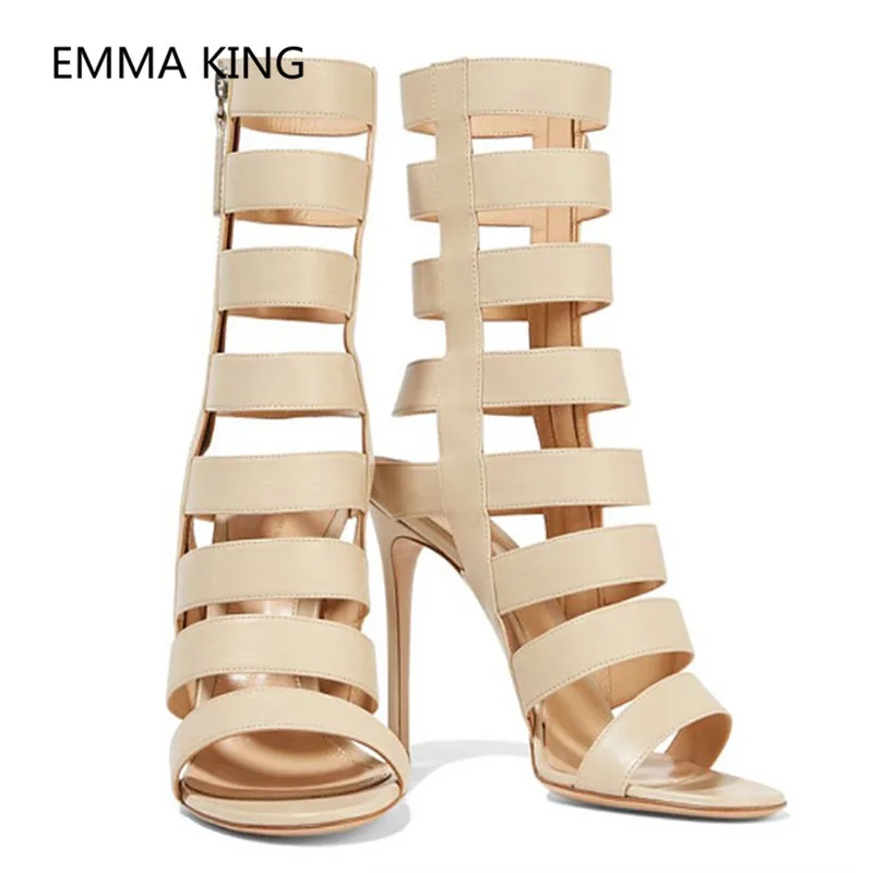 2019 New Women Summer Gladiatr Sandals Boots Open Toe Cut-Out Sexy High Heels Ladies Runway Shoes Woman Slingbacks Roman Sandals
2019 New Women Summer Gladiatr Sandals Boots Open Toe Cut-Out Sexy High Heels Ladies Runway Shoes Woman Slingbacks Roman Sandals