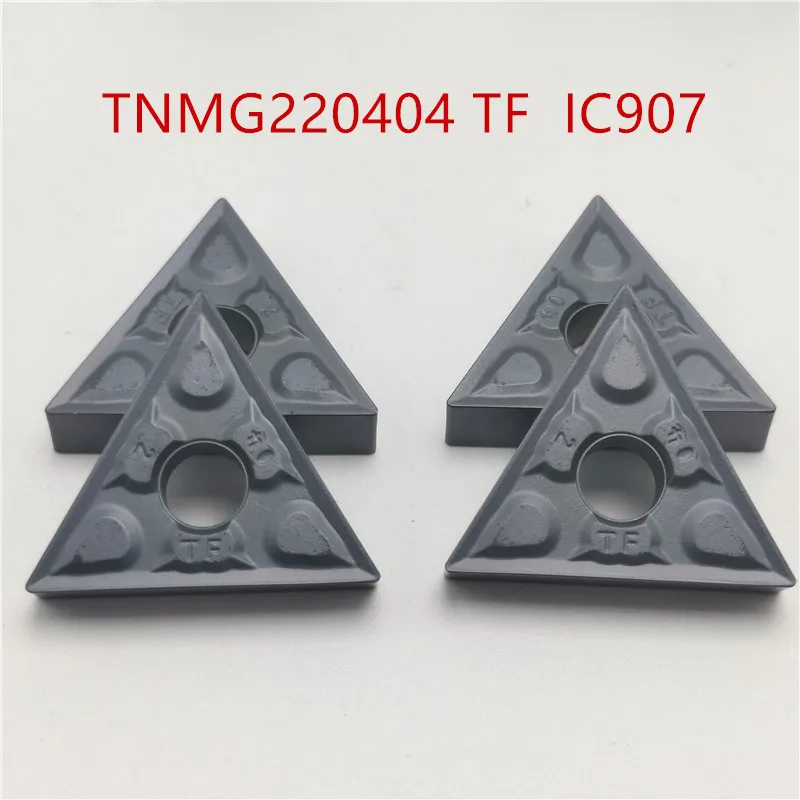 20PCS TNMG220404 TF IC907 908 High Precision External Turning Tool Carbide Insert Lathe Tool TNMG 220404 Metal Turning Insert
20PCS TNMG220404 TF IC907 908 High Precision External Turning Tool Carbide Insert Lathe Tool TNMG 220404 Metal Turning Insert