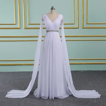 2019 vestido de noiva Plus Size Sexy V-neck Chapel Train Long Zipper Cap Sleeves Beach Wedding Dress Real Photo Wedding Gown
2019 vestido de noiva Plus Size Sexy V-neck Chapel Train Long Zipper Cap Sleeves Beach Wedding Dress Real Photo Wedding Gown