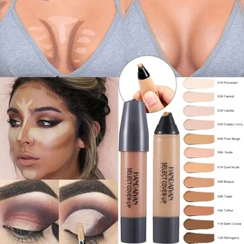 Concealer Cream Stick Face Make Up Base Brighten Shadow Matte Long Lasting Smooth Makeup Foundation
Concealer Cream Stick Face Make Up Base Brighten Shadow Matte Long Lasting Smooth Makeup Foundation