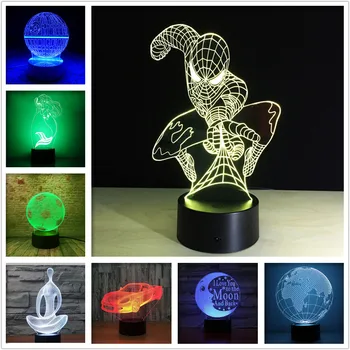 3D LED Night lamp 7 color change ball souvenir night light home decor table lamp kids bedroom Night lights
3D LED Night lamp 7 color change ball souvenir night light home decor table lamp kids bedroom Night lights