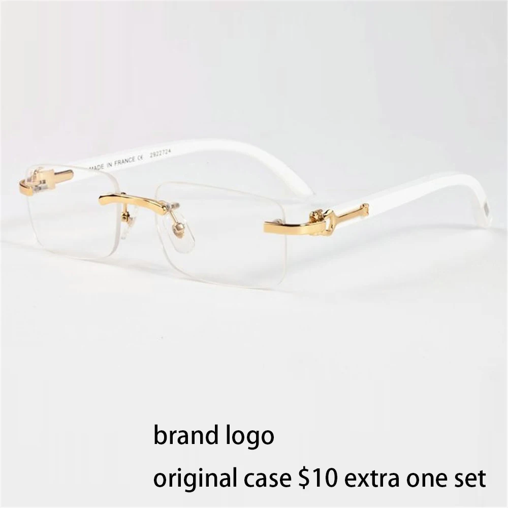 Vazrobe Luxury Brand Glasses Frame Men Wooden Eyeglasses Man Gold Prescription Spectacles for Optic Lens Rimless Eyeglass
Vazrobe Luxury Brand Glasses Frame Men Wooden Eyeglasses Man Gold Prescription Spectacles for Optic Lens Rimless Eyeglass