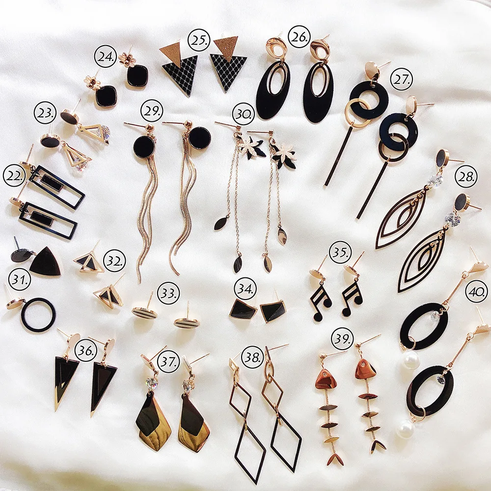 Korean Simple Geometric Irregular Tassel Long Drop Dangle Earrings Collection Sets For Woman Girls Fashion Jewelry-DDE
Korean Simple Geometric Irregular Tassel Long Drop Dangle Earrings Collection Sets For Woman Girls Fashion Jewelry-DDE