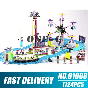 01008 1024pcs blocks Compatible lepining Friends 41130 Amusement Park Roller Coaster figure Model building toys hobbie children
01008 1024pcs blocks Compatible lepining Friends 41130 Amusement Park Roller Coaster figure Model building toys hobbie children