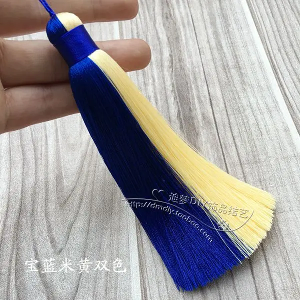 15cm long Su DIY Jewelry Accessories The new 53-color Chinese knot short fat type Exquisite tassels Rayon Silk tassel wholesale
15cm long Su DIY Jewelry Accessories The new 53-color Chinese knot short fat type Exquisite tassels Rayon Silk tassel wholesale