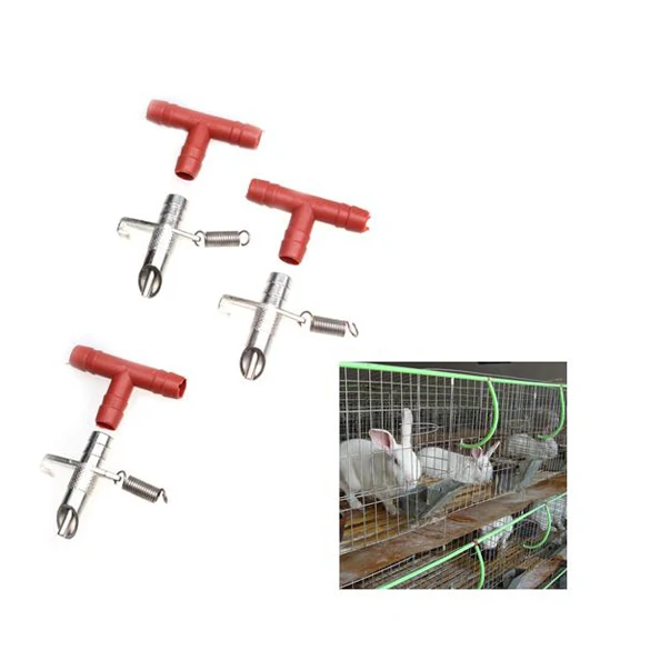 5/20/25/50 Pcs Animal Rabbit Feeder Drinker Water Automatic Nipple Waterer Bunny Rodents
5/20/25/50 Pcs Animal Rabbit Feeder Drinker Water Automatic Nipple Waterer Bunny Rodents