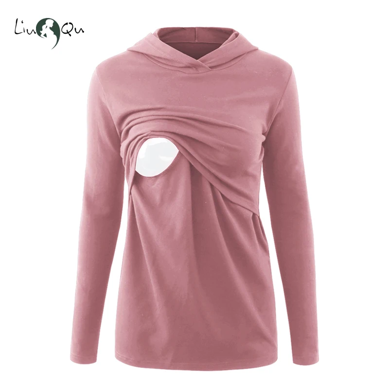 Women's Maternity Clothes Pullover Tops Nursing Sweatshirt Breastfeeding Hoodie Long Sleeve Layered Nurs Pregnant Clothes
Women's Maternity Clothes Pullover Tops Nursing Sweatshirt Breastfeeding Hoodie Long Sleeve Layered Nurs Pregnant Clothes