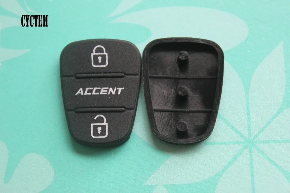 CYCTEM 2 Buttons Remote Keys Rubber Pad Silicone Button Case Replacement Fit For Hyundai Accent + Free Shipping
CYCTEM 2 Buttons Remote Keys Rubber Pad Silicone Button Case Replacement Fit For Hyundai Accent + Free Shipping