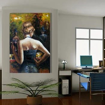 Cheap Sale Lady Figure Oil Painting Handed-Painted On Canvas Wall Art Picture For Home Decor
Cheap Sale Lady Figure Oil Painting Handed-Painted On Canvas Wall Art Picture For Home Decor