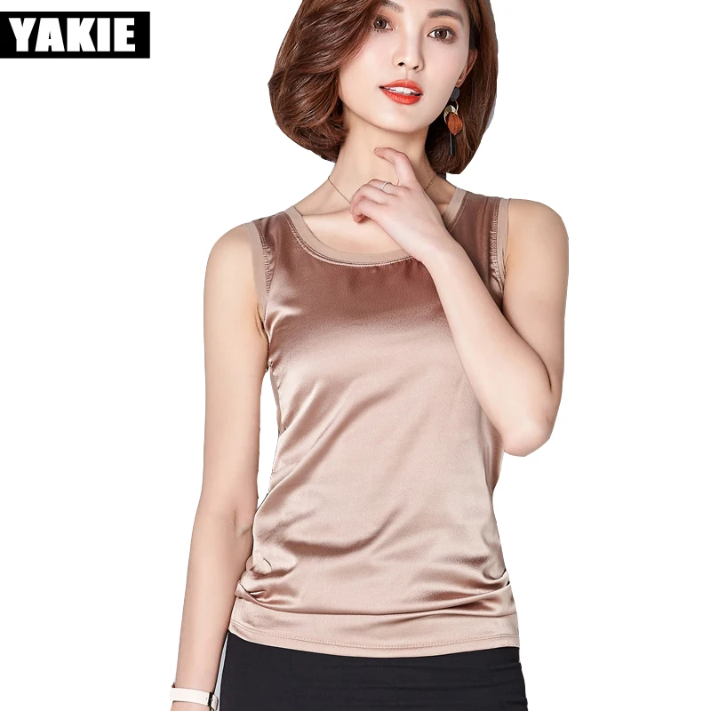 Women's shirts Blouses 2017 sleeveless formal chiffon blouses white black 9 color silk tops and tees slim
Women's shirts Blouses 2017 sleeveless formal chiffon blouses white black 9 color silk tops and tees slim