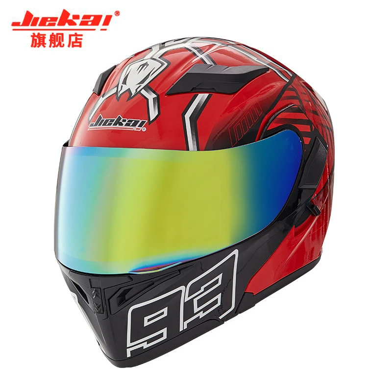 Hot sale JIEKAI Flip Up Motorcycle Helmet Modular Moto Helmet With Inner Sun Visor Safety Double Lens Racing Full Face Helmets
Hot sale JIEKAI Flip Up Motorcycle Helmet Modular Moto Helmet With Inner Sun Visor Safety Double Lens Racing Full Face Helmets