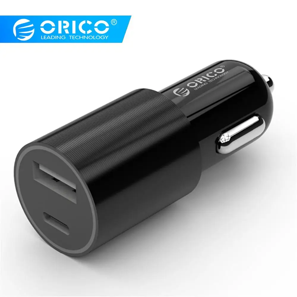 ORICO Universal Dual USB C Car Charger Smart Type C Car-Charger Fast Mobile Phone Travel Charger For iPhone 7 LG Samsung Xiaomi
ORICO Universal Dual USB C Car Charger Smart Type C Car-Charger Fast Mobile Phone Travel Charger For iPhone 7 LG Samsung Xiaomi