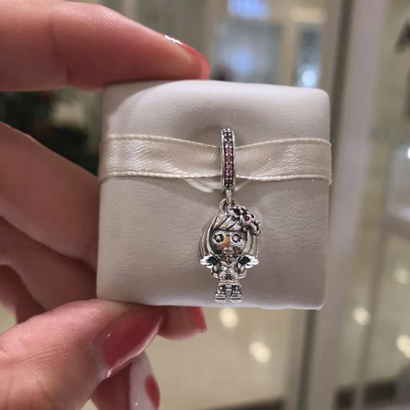 Kakany 2019 New 925 Sterling Silver Chinese Flower Girl Charm Peach Series Gift For Girls Oriental Style Romantic Jewelry
Kakany 2019 New 925 Sterling Silver Chinese Flower Girl Charm Peach Series Gift For Girls Oriental Style Romantic Jewelry