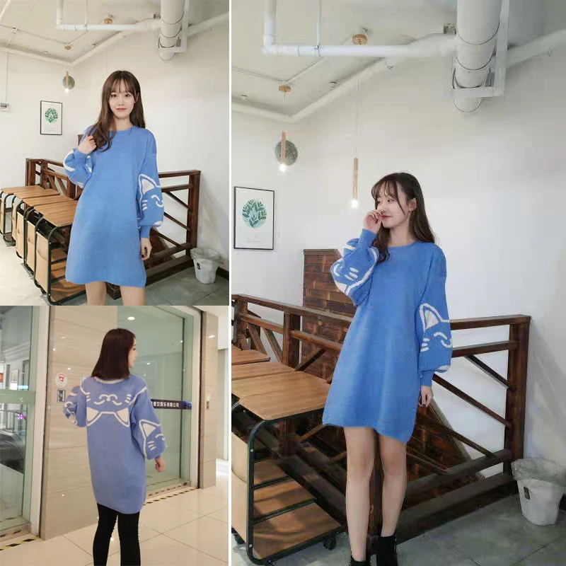 Loose Korean Knit Sweater 4