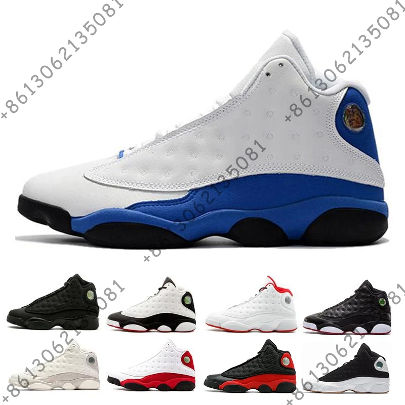 

2018 13 mens Basketball shoes He Got Game Phantom Black Cat bred Chicago Hyper Royal Italy Blue DMP Love Respect sports Sneaker