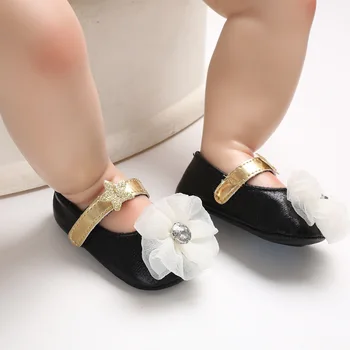 Pretty Baby Girl Princess Shoes Newborn Infants Moccasins Pu Leather Birthday Party Soft Soled Non-slip Floral Crib Shoes
Pretty Baby Girl Princess Shoes Newborn Infants Moccasins Pu Leather Birthday Party Soft Soled Non-slip Floral Crib Shoes