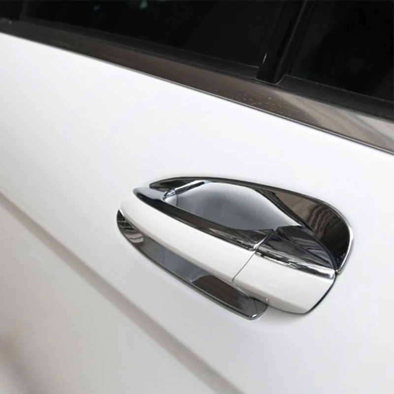 car door handle bowl trim for Mercedes Benz ML GL GLK GLS GLE C Class W204 accessories1) (4)