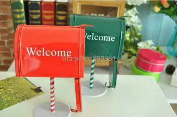 Zakka home decoration Mailbox with stand photobooth props/ Storage for Letter Box /greeting /post card
Zakka home decoration Mailbox with stand photobooth props/ Storage for Letter Box /greeting /post card