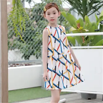 2019 New Fashion Baby Girls Cotton Dress Kids Summer Sleeveless Dresses For Girls Toddler Girl Dresses Clothing Vestidos L131
2019 New Fashion Baby Girls Cotton Dress Kids Summer Sleeveless Dresses For Girls Toddler Girl Dresses Clothing Vestidos L131