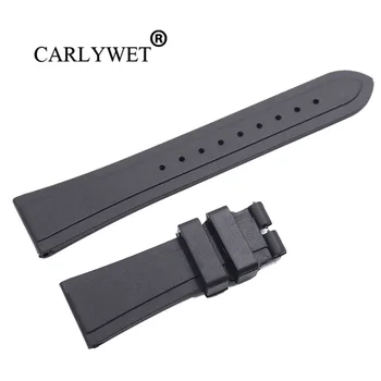 CARLYWET 22mm Black Soft And Comfortable Waterproof Silicone Rubber Replacement Wrist Watch Band Strap without Clasp For Tudor
CARLYWET 22mm Black Soft And Comfortable Waterproof Silicone Rubber Replacement Wrist Watch Band Strap without Clasp For Tudor