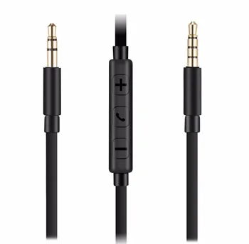 Wantek Replacement Audio Cable Cord for Beats Headphones with in-Line MIC - 3.5mm Plug Compatible to iPhone,Computer,Speaker,MP3
Wantek Replacement Audio Cable Cord for Beats Headphones with in-Line MIC - 3.5mm Plug Compatible to iPhone,Computer,Speaker,MP3