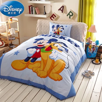 Disney 100% Cotton Mickey Mouse Quilt/Duvet Cover Flat Sheet Twin Queen Bed Linen Pillowcases Bedding Set 3pcs/4pcs
Disney 100% Cotton Mickey Mouse Quilt/Duvet Cover Flat Sheet Twin Queen Bed Linen Pillowcases Bedding Set 3pcs/4pcs