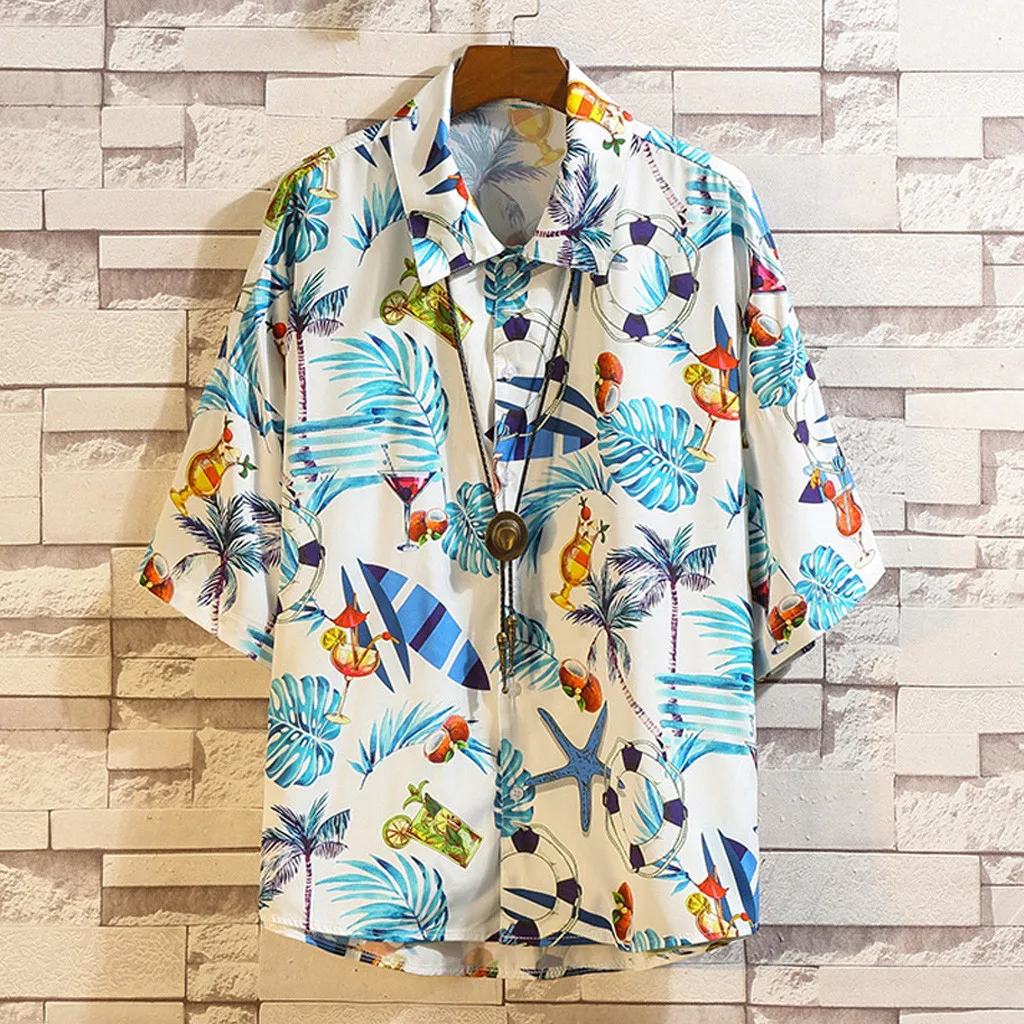 Fashsiualy 5XL Big Size Men's Clothing Summer Casual Hawaiian Style Print Loose Short Sleeve Shirt Tops Blouse camisa masculina
Fashsiualy 5XL Big Size Men's Clothing Summer Casual Hawaiian Style Print Loose Short Sleeve Shirt Tops Blouse camisa masculina
