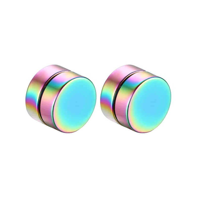 1PC 2019 Cool Stainless Steel Gold Earring Male Punk Rock Stud Earring Titanium Steel Magnet Earring Women Jewelry Brincos
1PC 2019 Cool Stainless Steel Gold Earring Male Punk Rock Stud Earring Titanium Steel Magnet Earring Women Jewelry Brincos