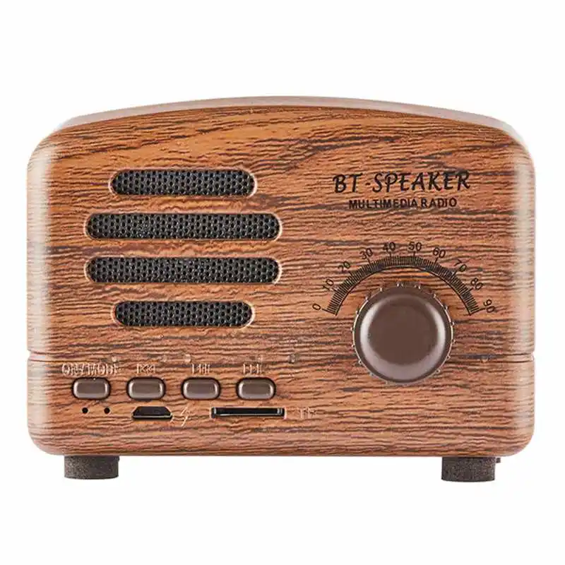 AABB-Retro Bluetooth Speaker Portable Mini Speakers Support Tf Card Playing Fm Radio Hands-Free For Phone Pc Wireless Speakers
AABB-Retro Bluetooth Speaker Portable Mini Speakers Support Tf Card Playing Fm Radio Hands-Free For Phone Pc Wireless Speakers